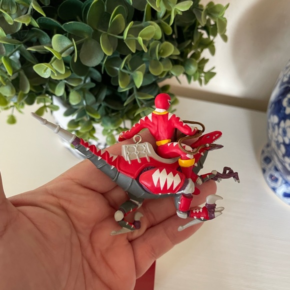 2004 Hallmark Keepsake Ornament "Red Power Ranger Dino Thunder" Power Rangers - Picture 6 of 6